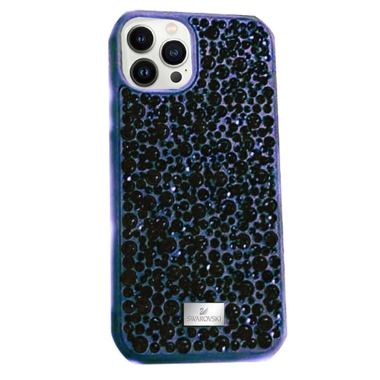 Premium Swarovski Swan iPhone 11 Series Case - Blue