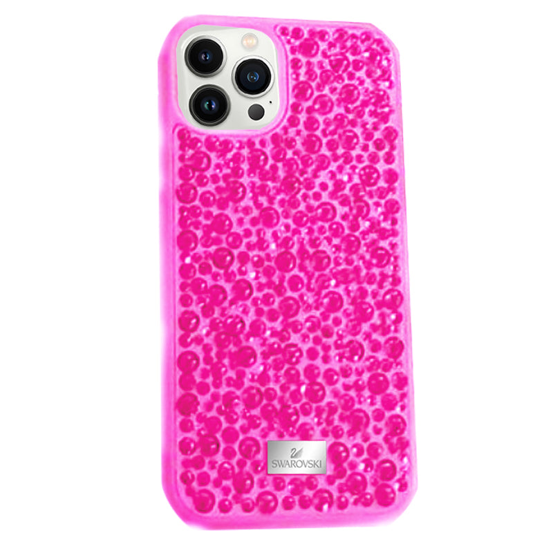 Premium SwarovskiSwan iPhone 12 Series Case - Baby Pink