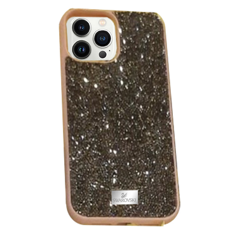 Premium Swarovski Swan iPhone 11 Series Case - Black Grey