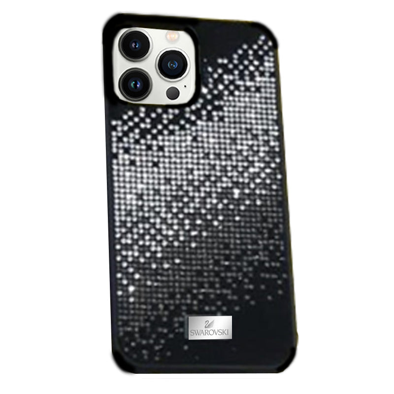 Premium Swarovski Swan iPhone 11 Series Case - Black