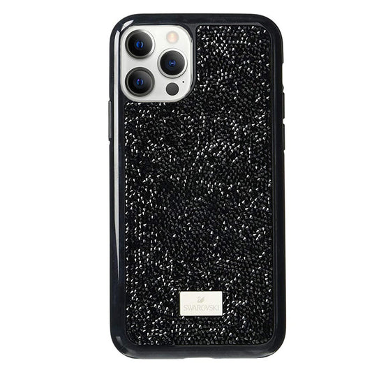 Premium Swarovski Swan iPhone 11 Series Case - Jet Black