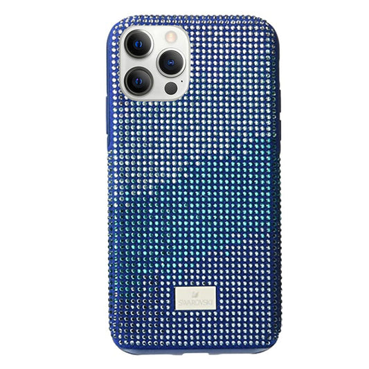 Premium Swarovski Swan iPhone 11 Series Case - Gradient Blue