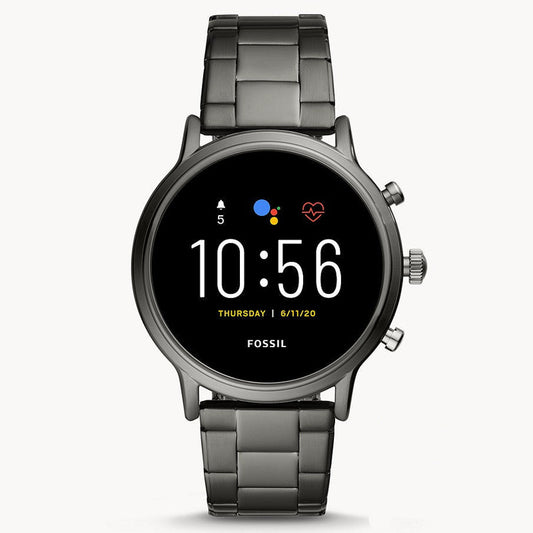 Fossil Gen 5 Smartwatch The Carlyle HR Smoke Stainless Steel